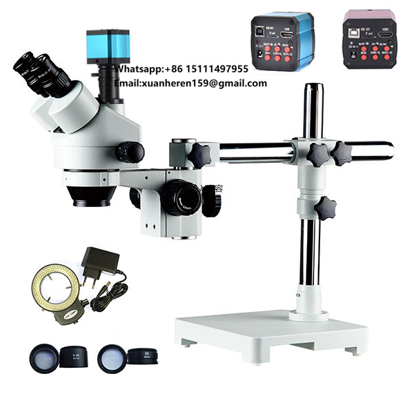 3.5X -90X Trinocular Zoom Ster - Stereo Trinocular Microscope Pcb review and price