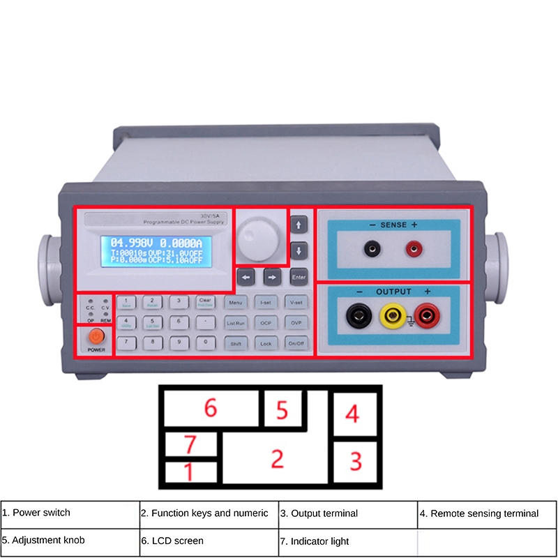 Laboratory high-precision six  - Linear Lab Power Supply Adjustable review and price