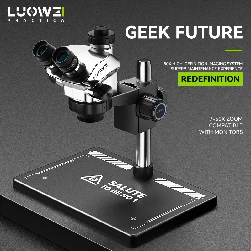 LUOWEI TR02-B3TV Trinocular St - Stereo Trinocular Microscope Pcb review and price