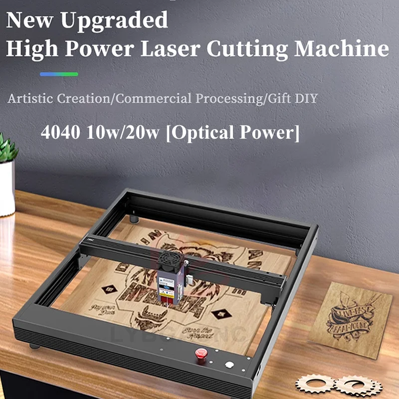 LY 4040 10W/20W Desktop Frame  - Mini Laser Engraver Cnc Router review and price