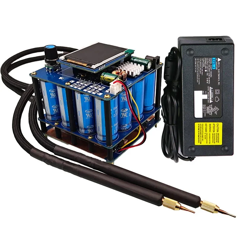 1600F DIY Capacitor Pulse Spot - Spot Welder 18650 Battery Pack review and price
