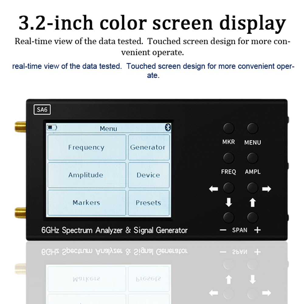SA6 6GHz Spectrum Analyzer | P - Signal Generator Spectrum Analyzer review and price