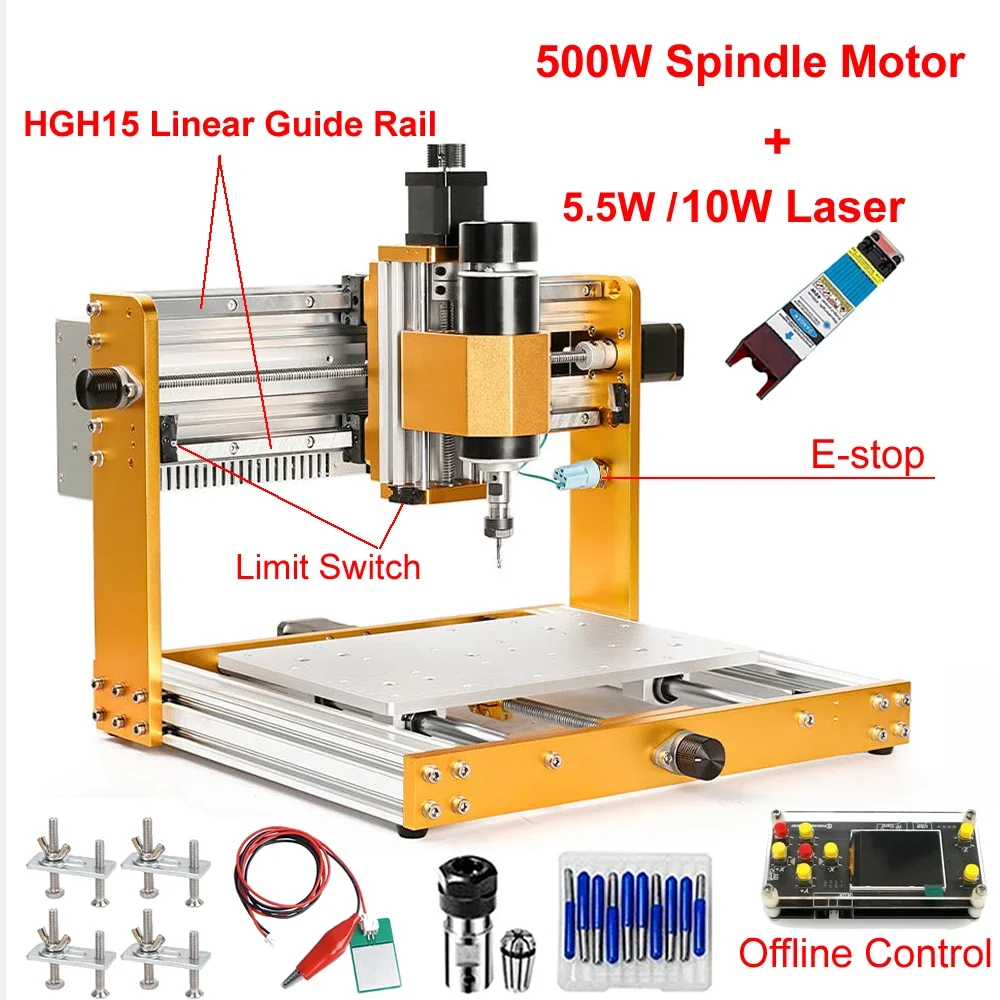 Linear Guide Rail Offline Alum - Mini Laser Engraver Cnc Router review and price
