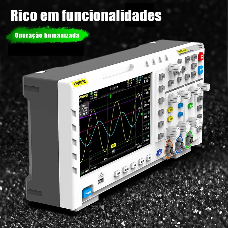 FNIRSI 1014D Digital Oscillosc - Digital Storage Oscilloscope 100Mhz review and price