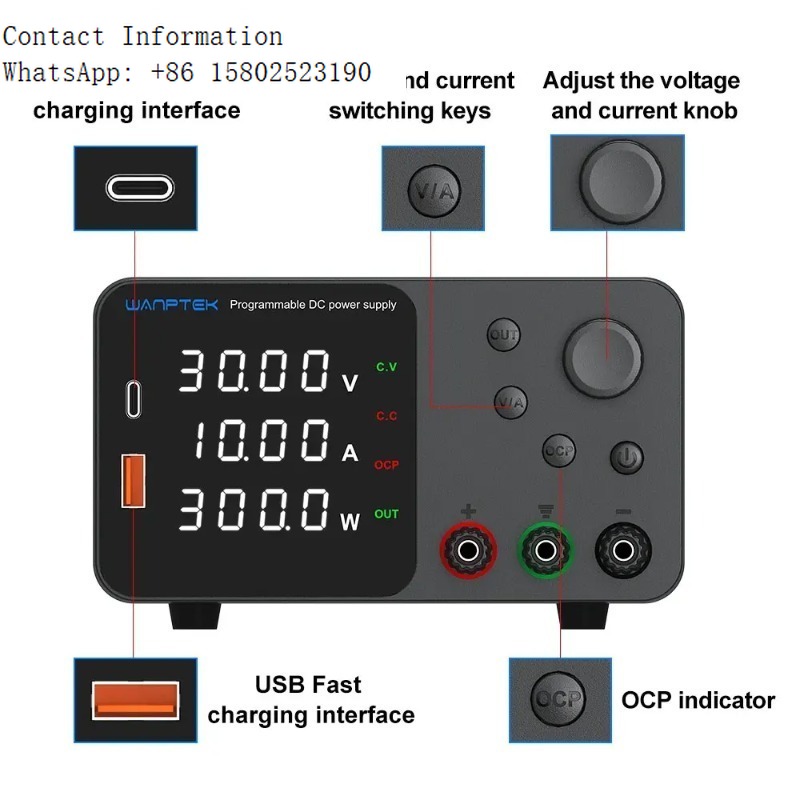 TPS3010 30V 10A Power Supply P - Programmable Dc Power Supply 30V 10A review and price
